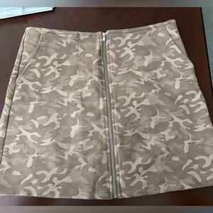 Camouflage Tan Skirt